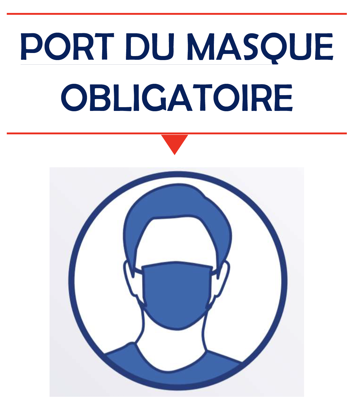 Port du masque obligatoire  Actualité Communiqués  FEDA  FEDA